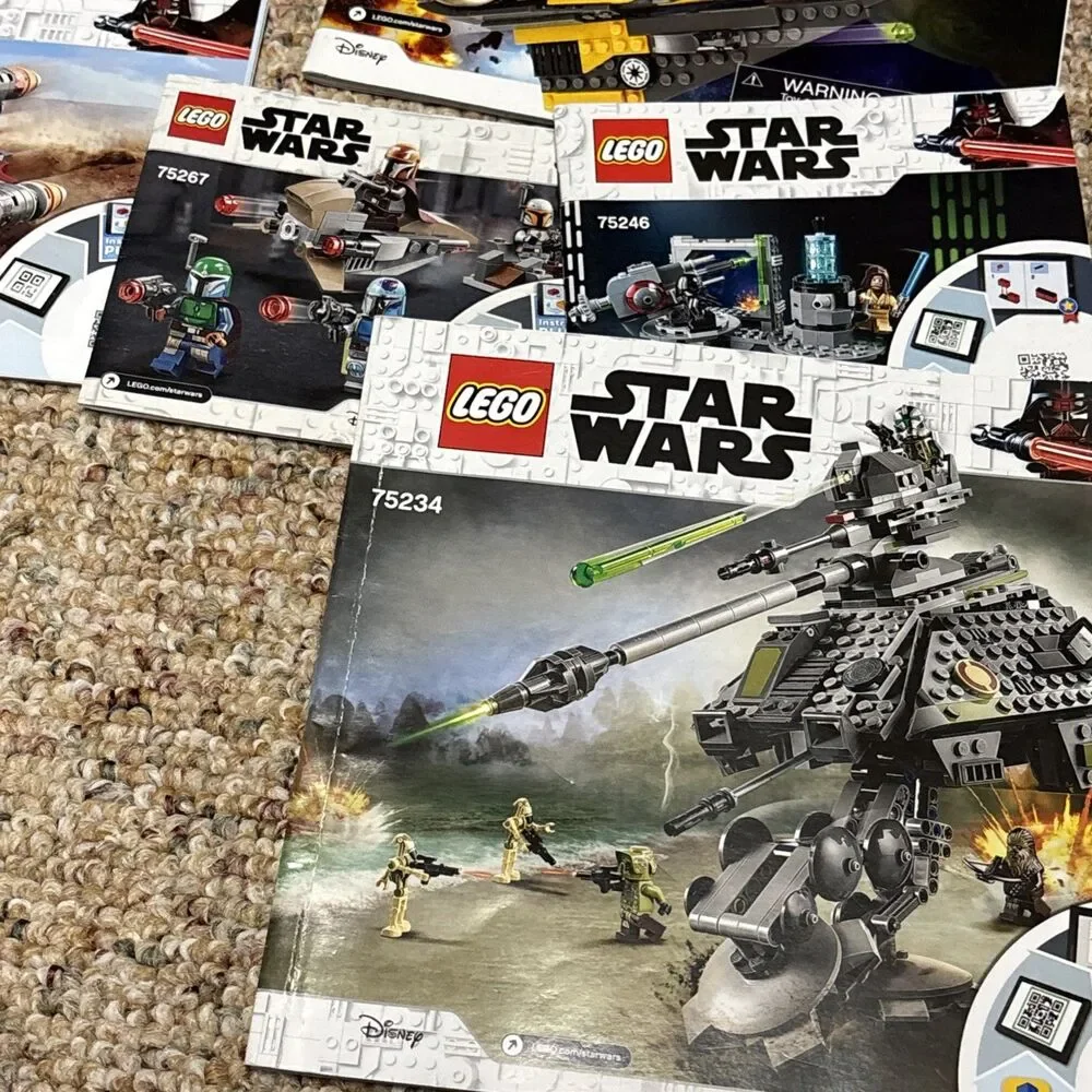 LEGO Star Wars Yoda 75255 Instruction Manual ONLY + 75291 + more - Picture 2 of 8